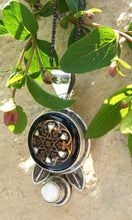 Load image into Gallery viewer, Enamel Leaf Drop Pendant Necklace - Small
