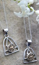 Load image into Gallery viewer, Birdcage Pendant Necklace
