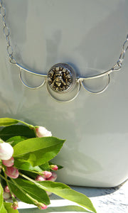 Art Nouveau Woman Necklace