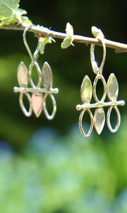 Contemporary Leaf Earrings