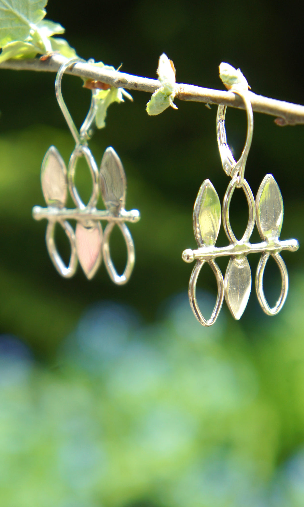 Contemporary Leaf Earrings (back in stock)