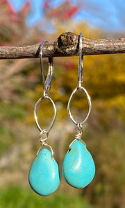 Teardrop Stones Earrings